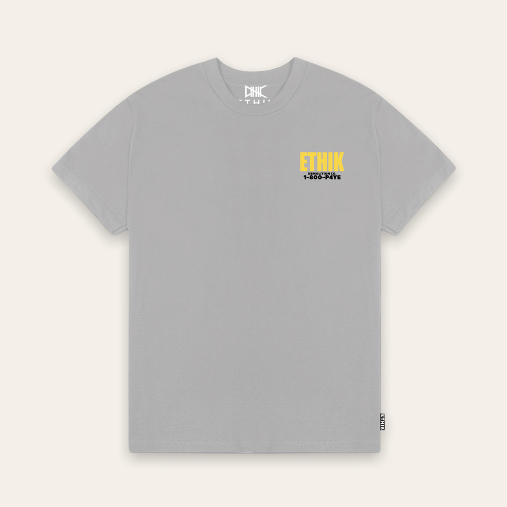 Demolition Co. Tee  |  Grey