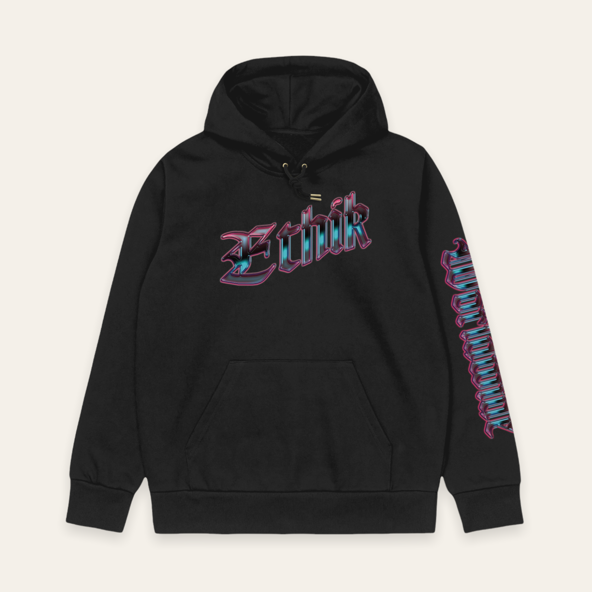 Chrome Hoodie | Black