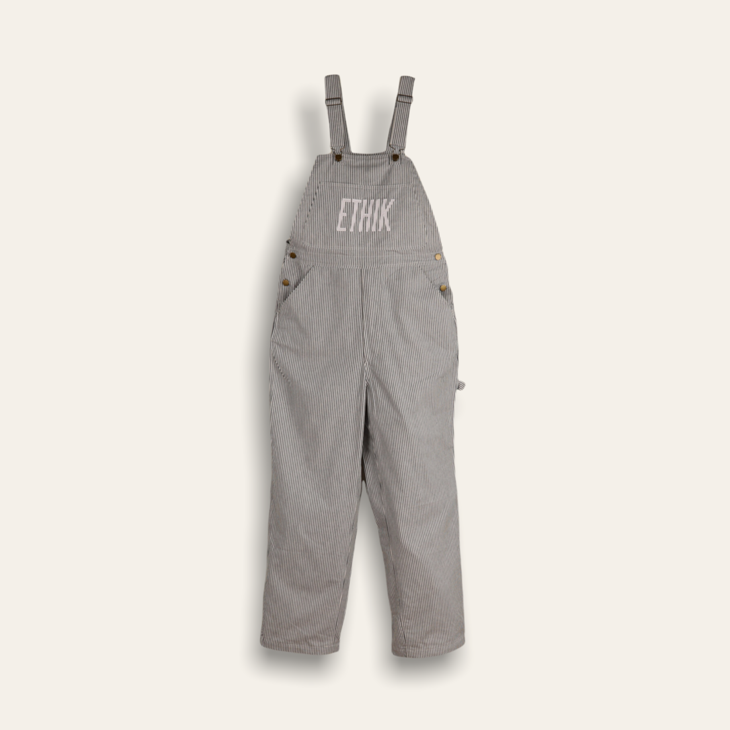 Hickory Stripe Overalls