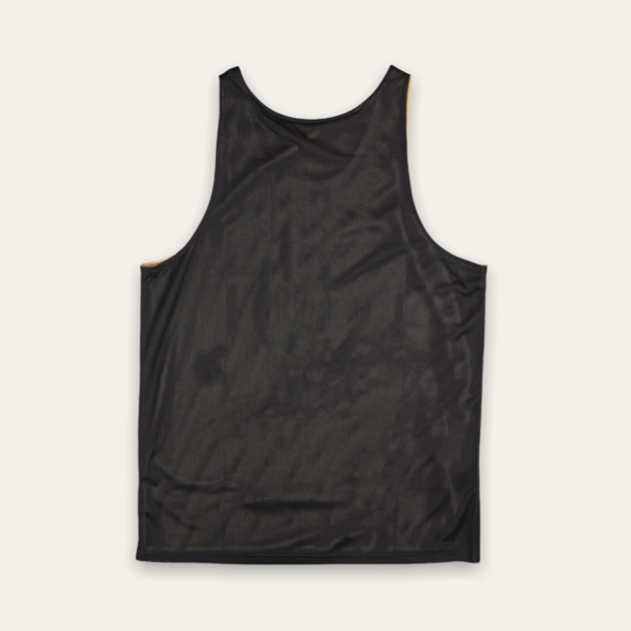 Warm Up Pinnie | Black & Gold