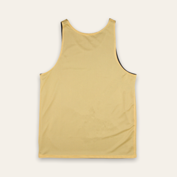 Warm Up Pinnie | Black & Gold