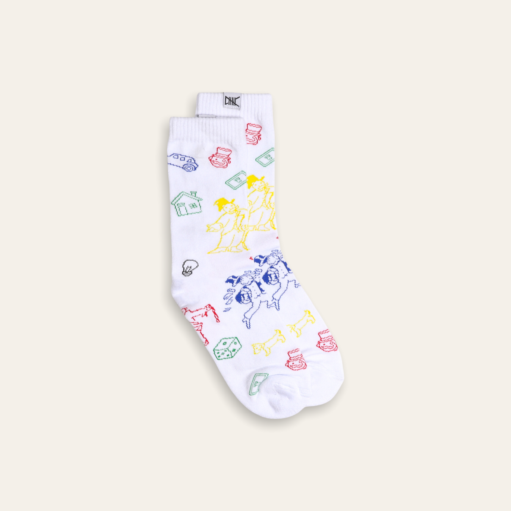 Bankrupt Socks | White