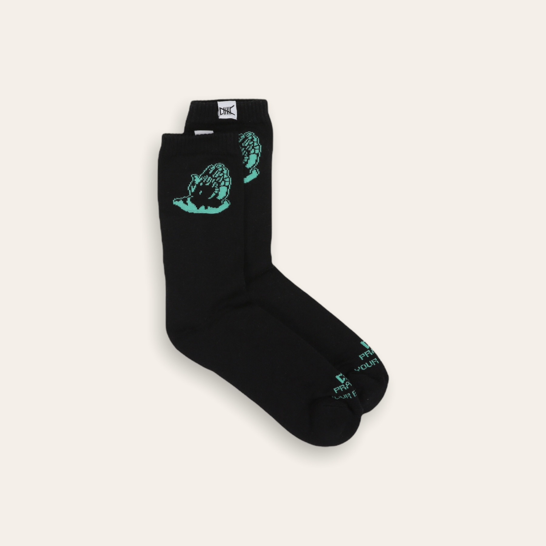 Pray hands Socks | Black