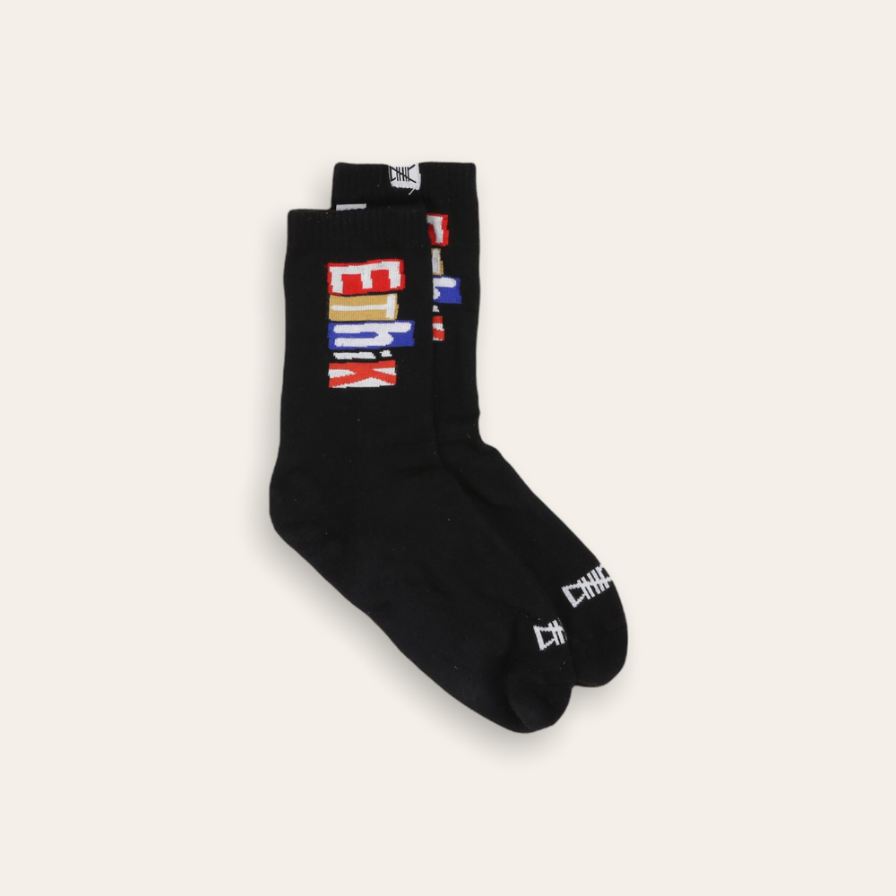 
            
                Load image into Gallery viewer, Ransom Socks |  Black
            
        