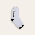 TM logo socks | White