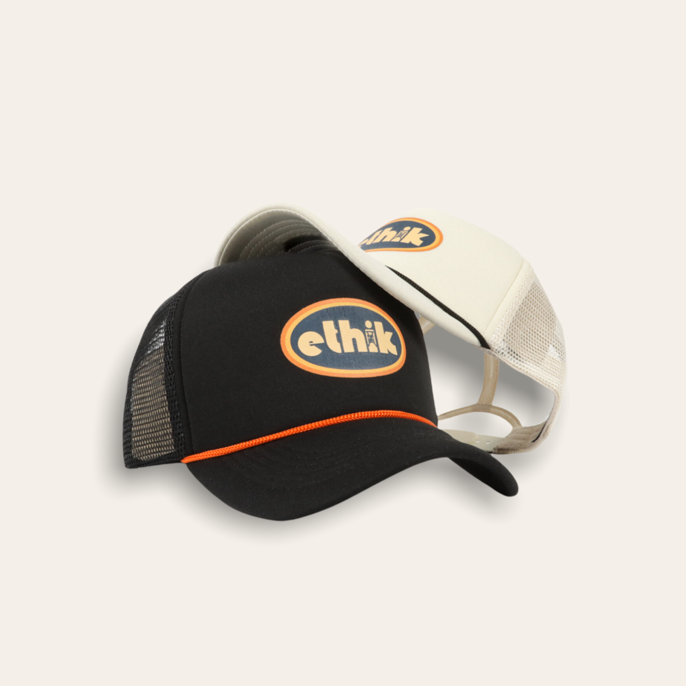 Retro Trucker Hat |  Black