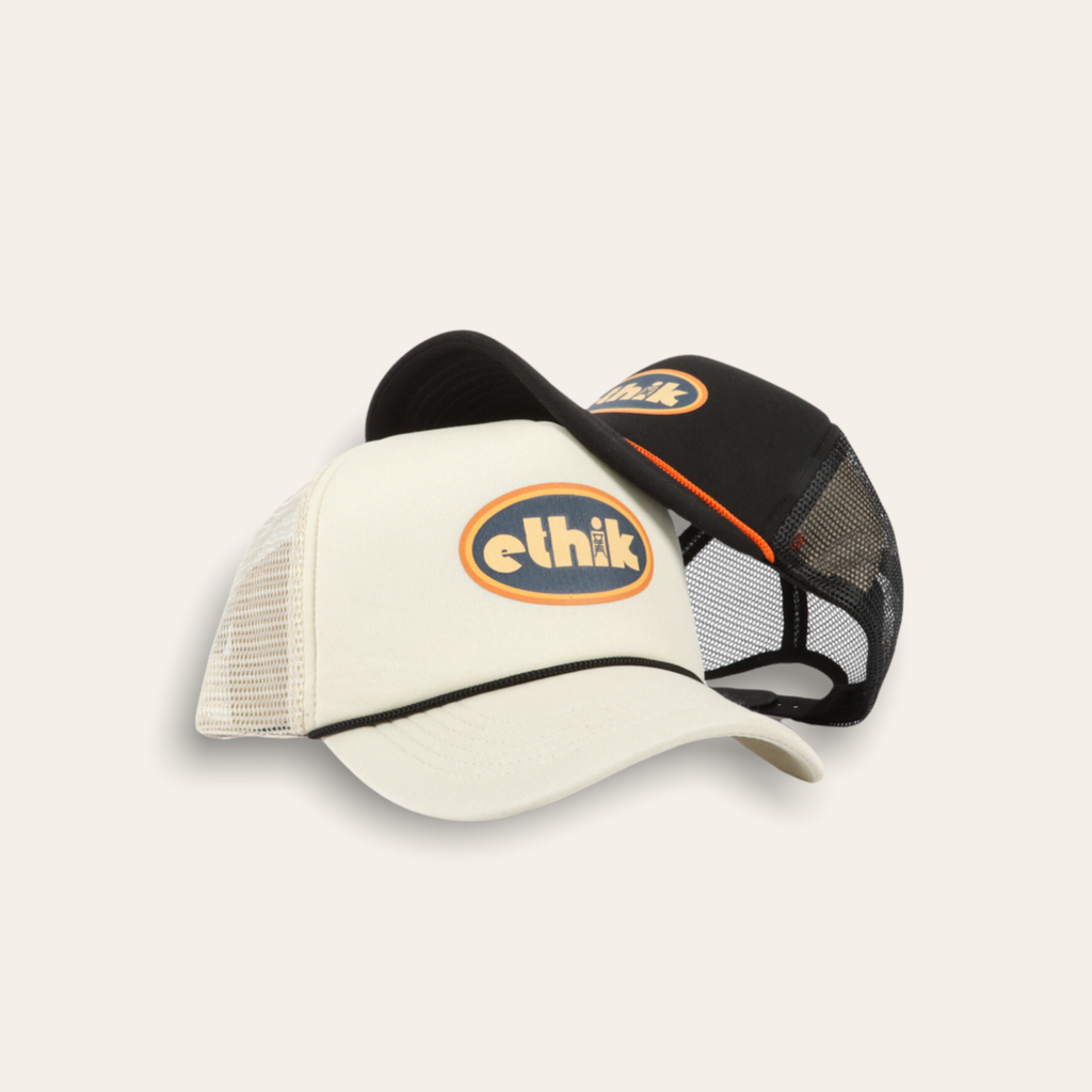 Retro Trucker Hat | Cream