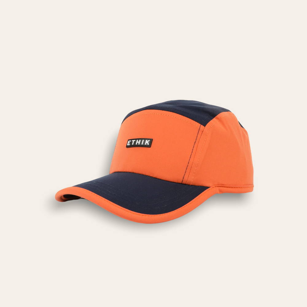 Nylon Piping Hat | Orange