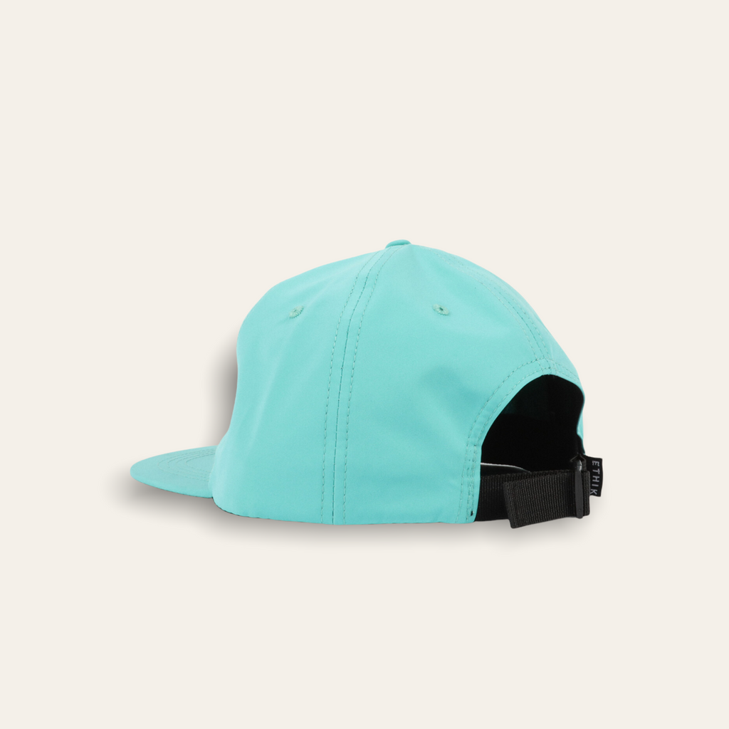 Nylon Unconstructed 6 Panel | Teal