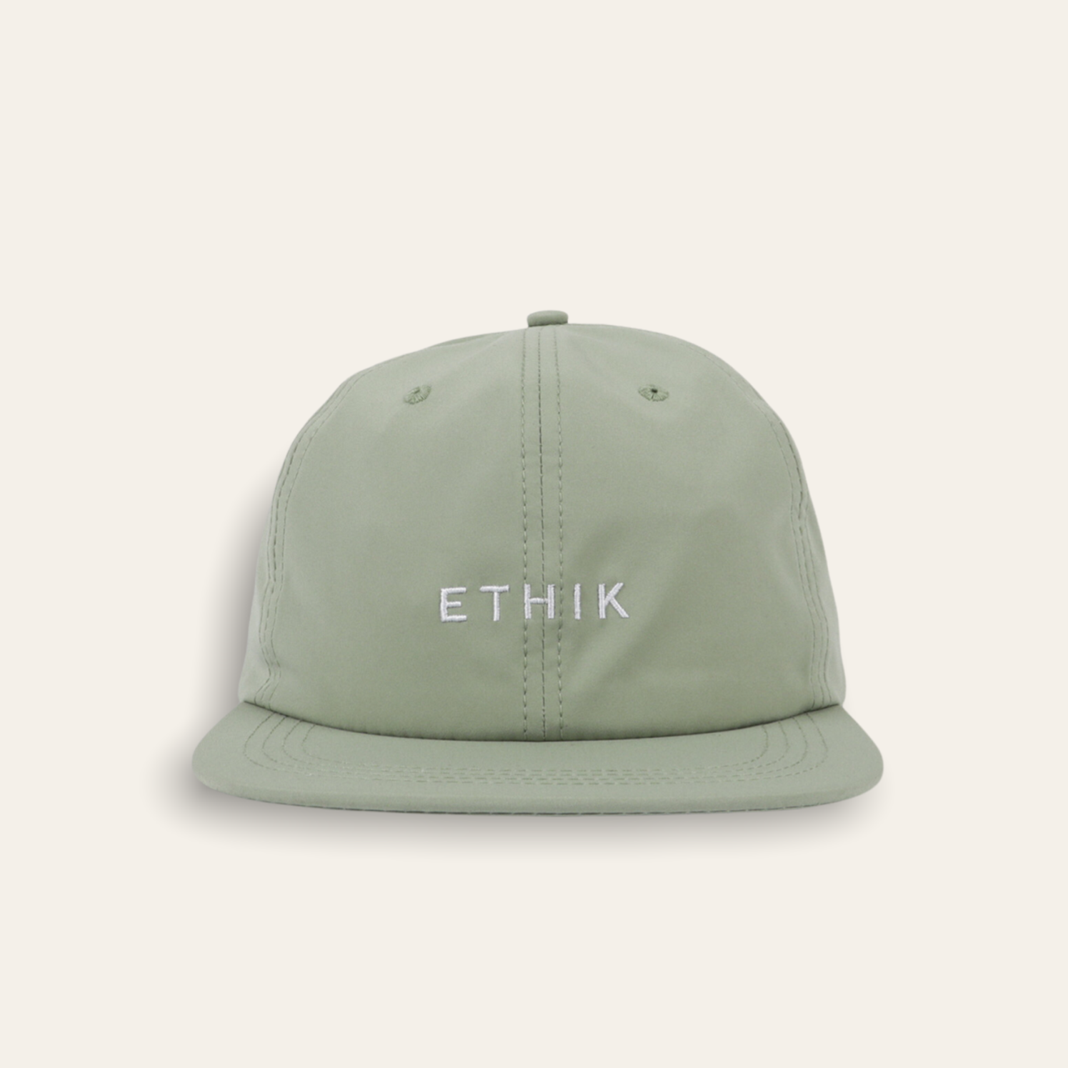 Nylon Unconstructed 6 Panel | Natural