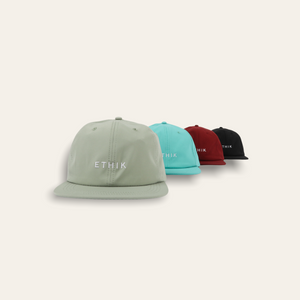 Nylon Unconstructed 6 panel | Natural