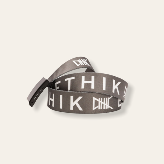 Logo Military Belt | Grey