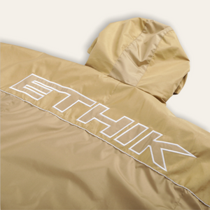 Borderline Zip Jacket |  Tan