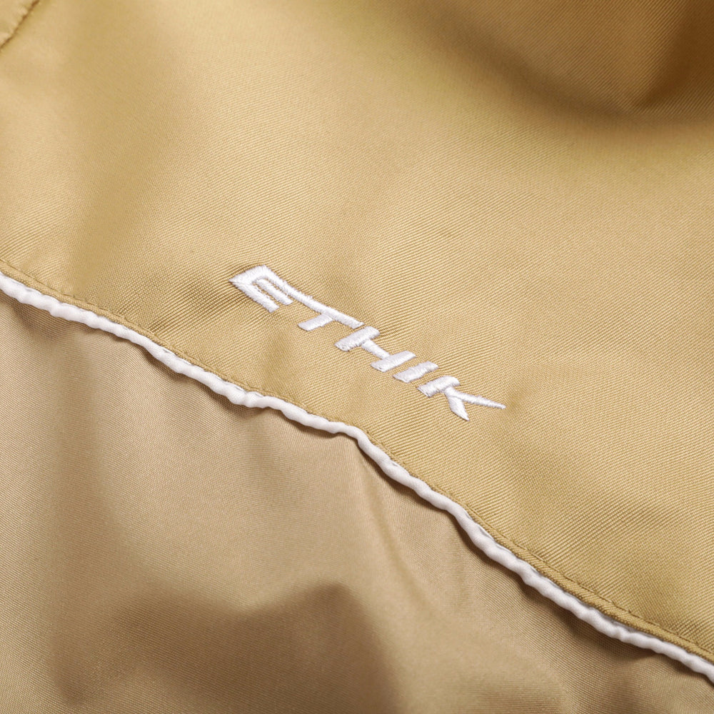 Borderline Zip Jacket |  Tan