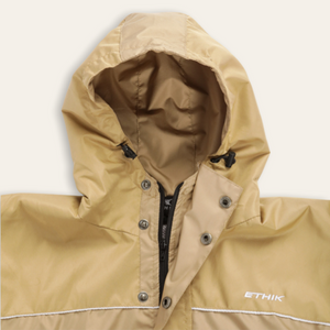 Borderline Zip Jacket |  Tan