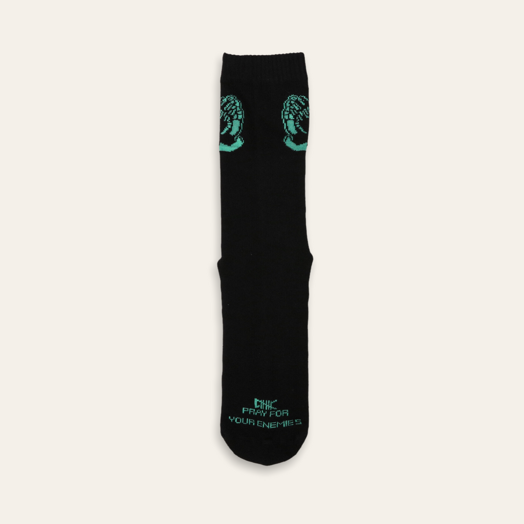 Pray hands Socks | Black