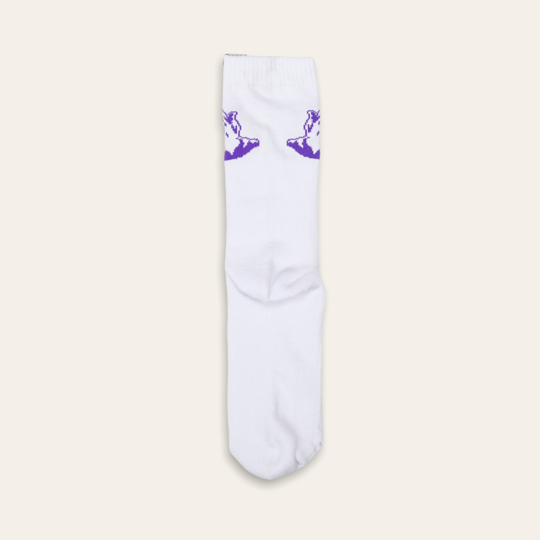 Pray hands Socks | White