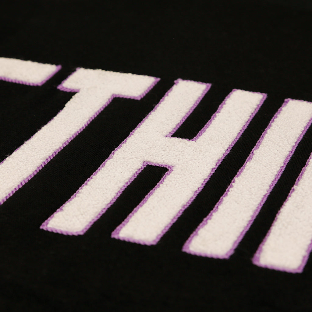 Core Chenille Hoodie | Black