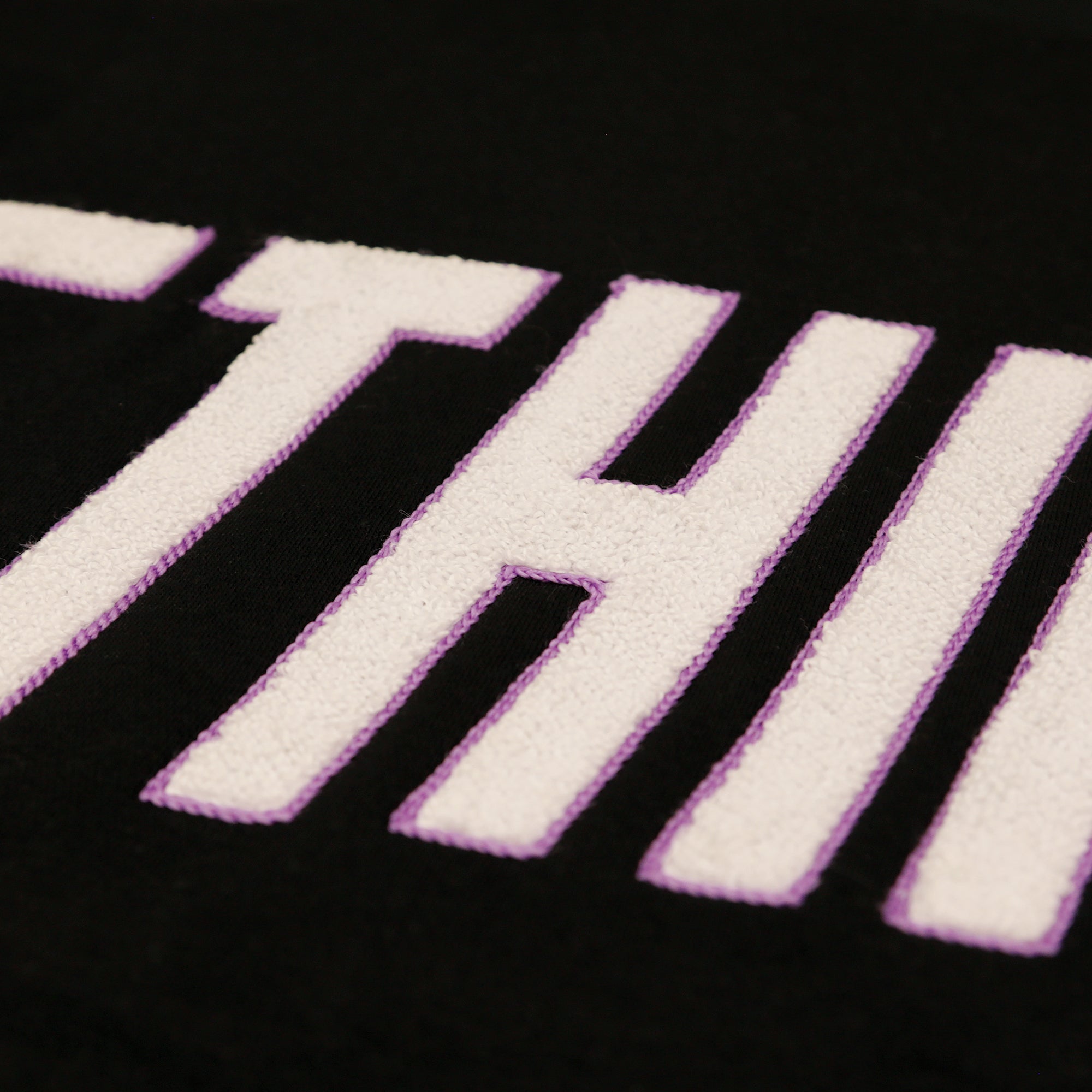 Core Chenille Hoodie | Black