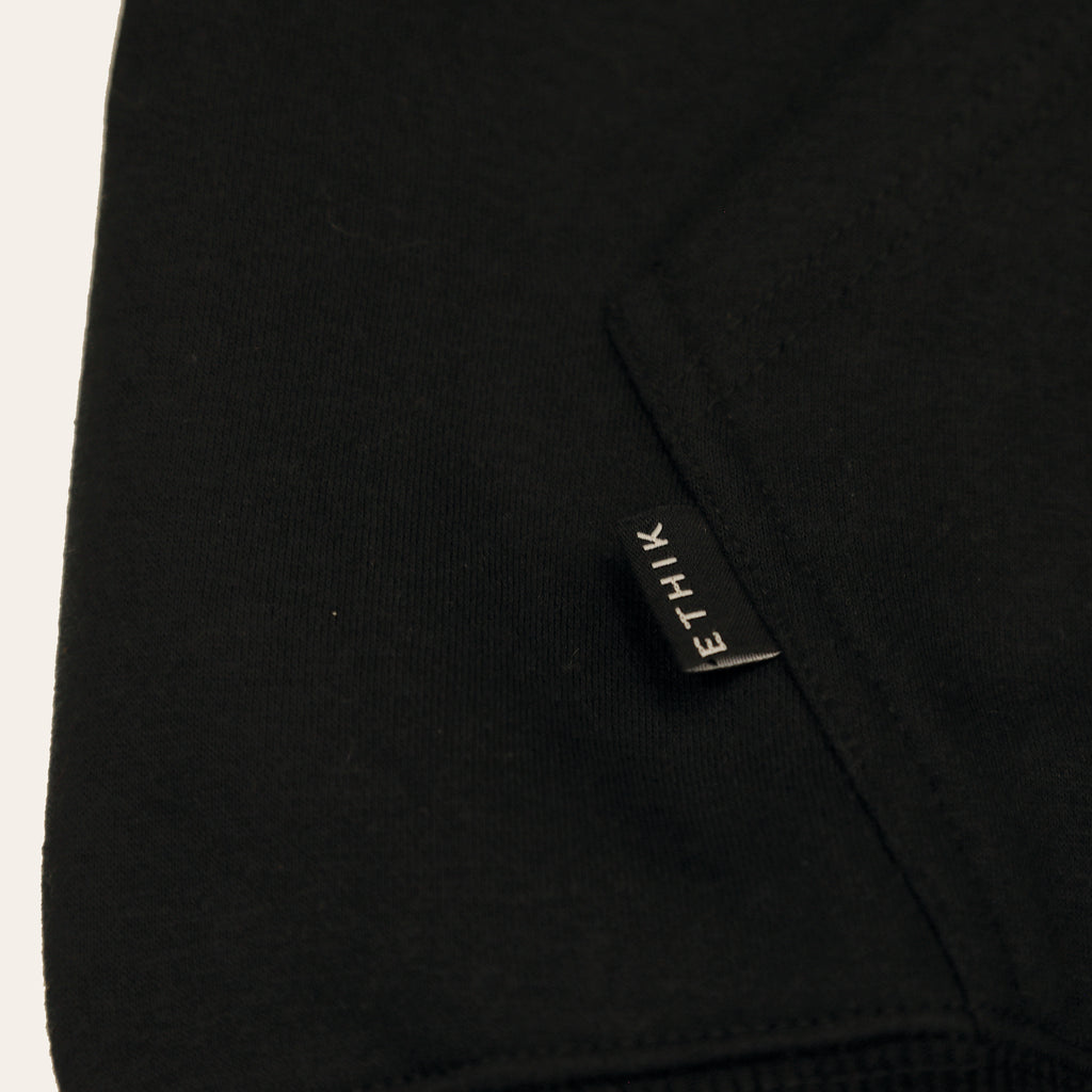 Core Chenille Hoodie | Black