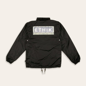 
            
                Load image into Gallery viewer, Mosaic Coaches Jacket | Black
            
        