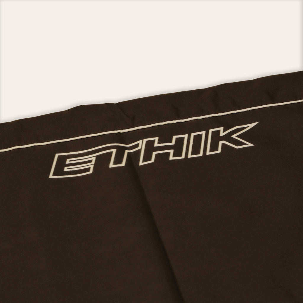 Nylon Bungee Pants | Brown