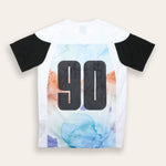 Watercolor Jersey | White