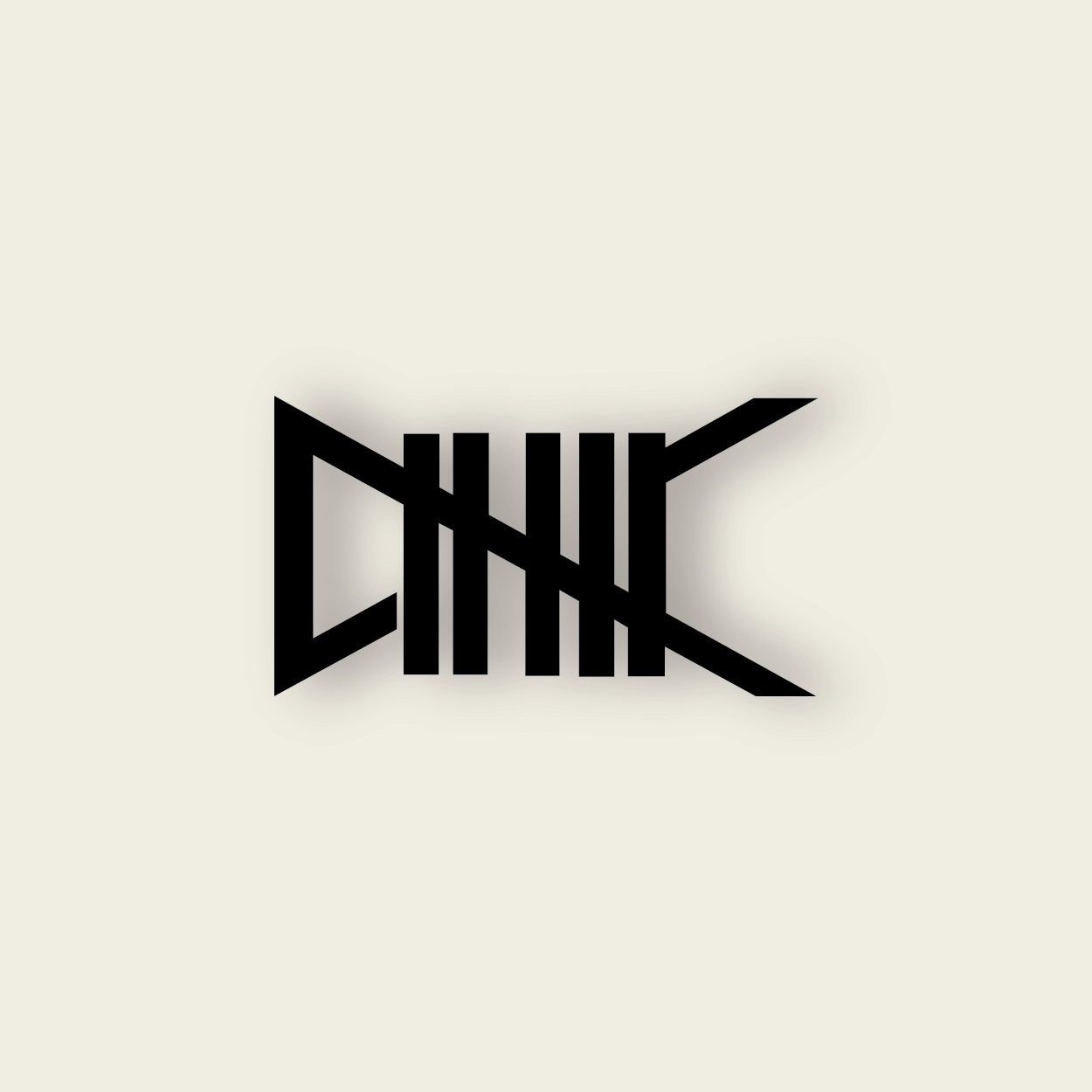 TM Die cut Sticker