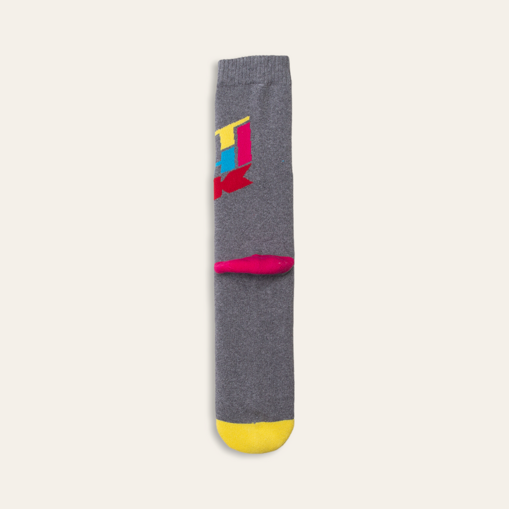 
            
                Load image into Gallery viewer, Metropolis Crew Socks | Grey
            
        