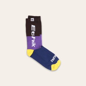 
            
                Load image into Gallery viewer, Domination Crew Socks | Brown/Multi
            
        