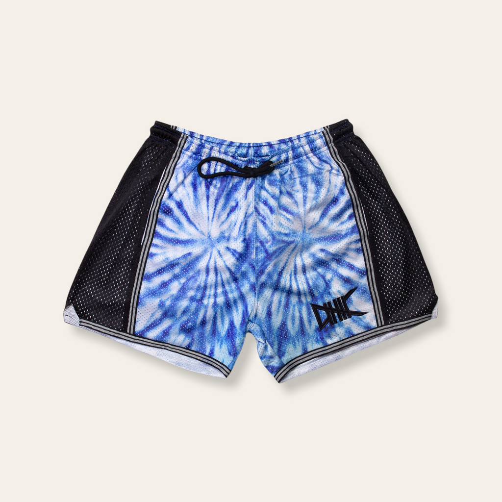 Women's Woodstock Tie-Dye Shorts | Blue