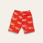 Mantra Paisley Kimono Shorts | Orange