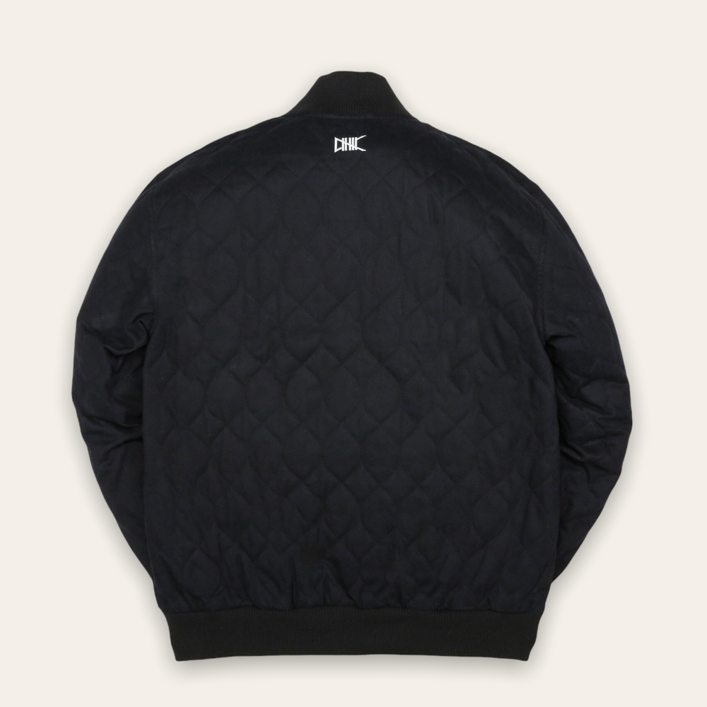 
            
                Load image into Gallery viewer, Quilted Bomber |  Black
            
        