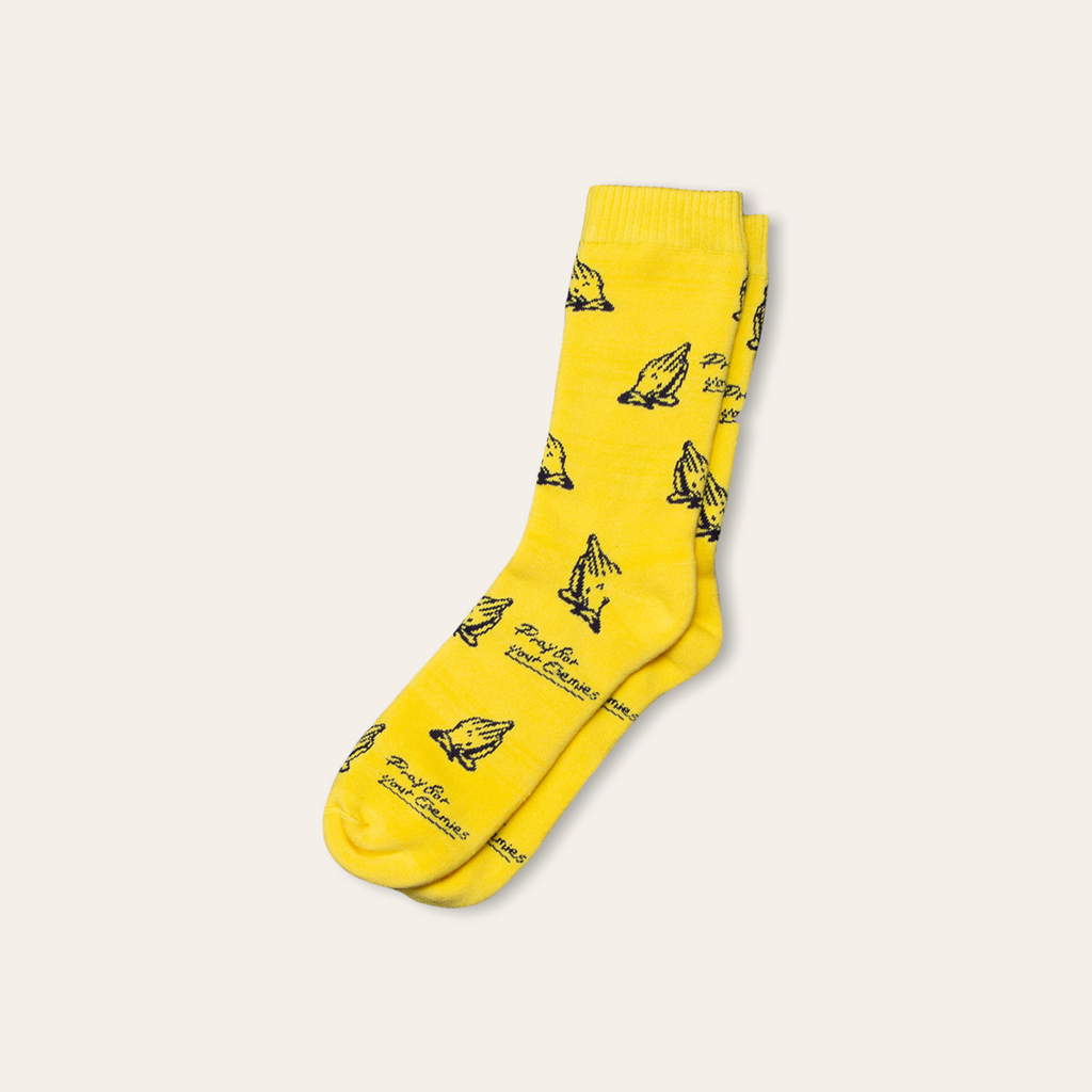 Peacemaker Crew Sock | Yellow