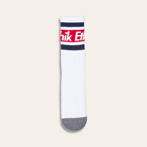 
            
                Load image into Gallery viewer, Maverick Crew Sock | White
            
        