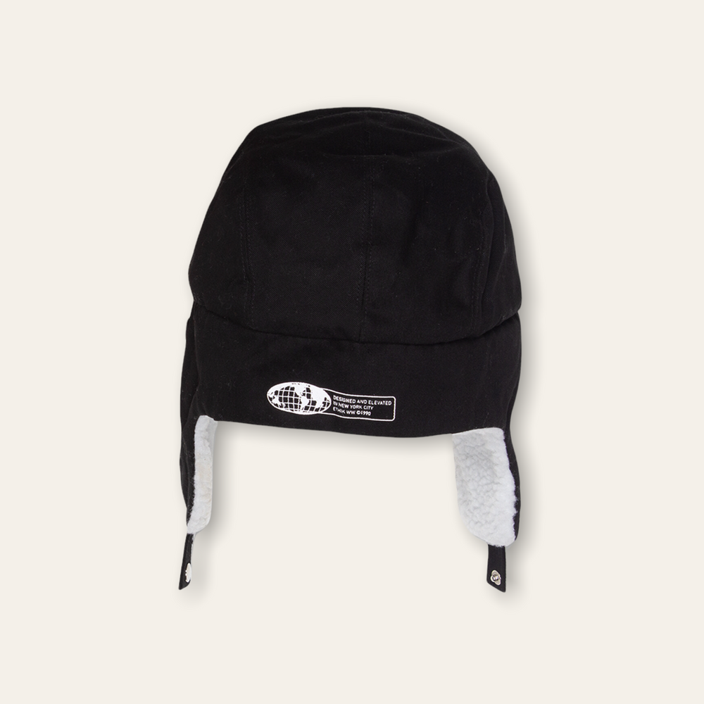 
            
                Load image into Gallery viewer, International Trapper Cap | Black
            
        