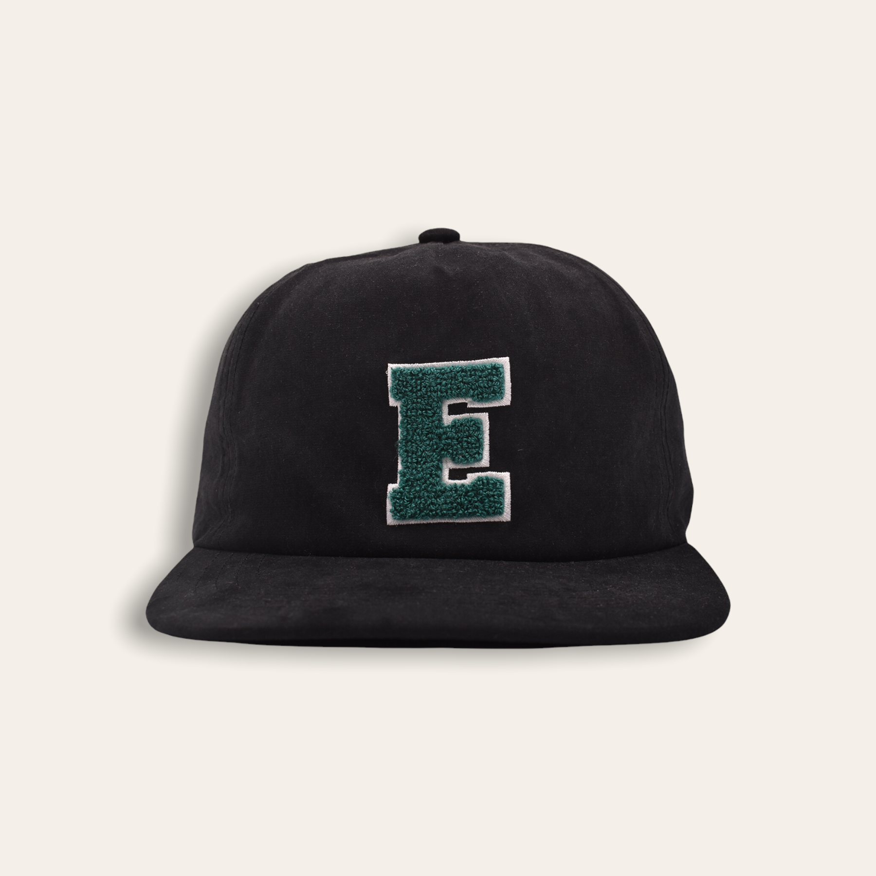 Varsity Unstructured 6 Panel | Black