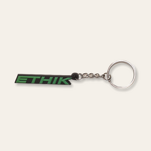 
            
                Load image into Gallery viewer, Italic Logo Keychain | Green
            
        