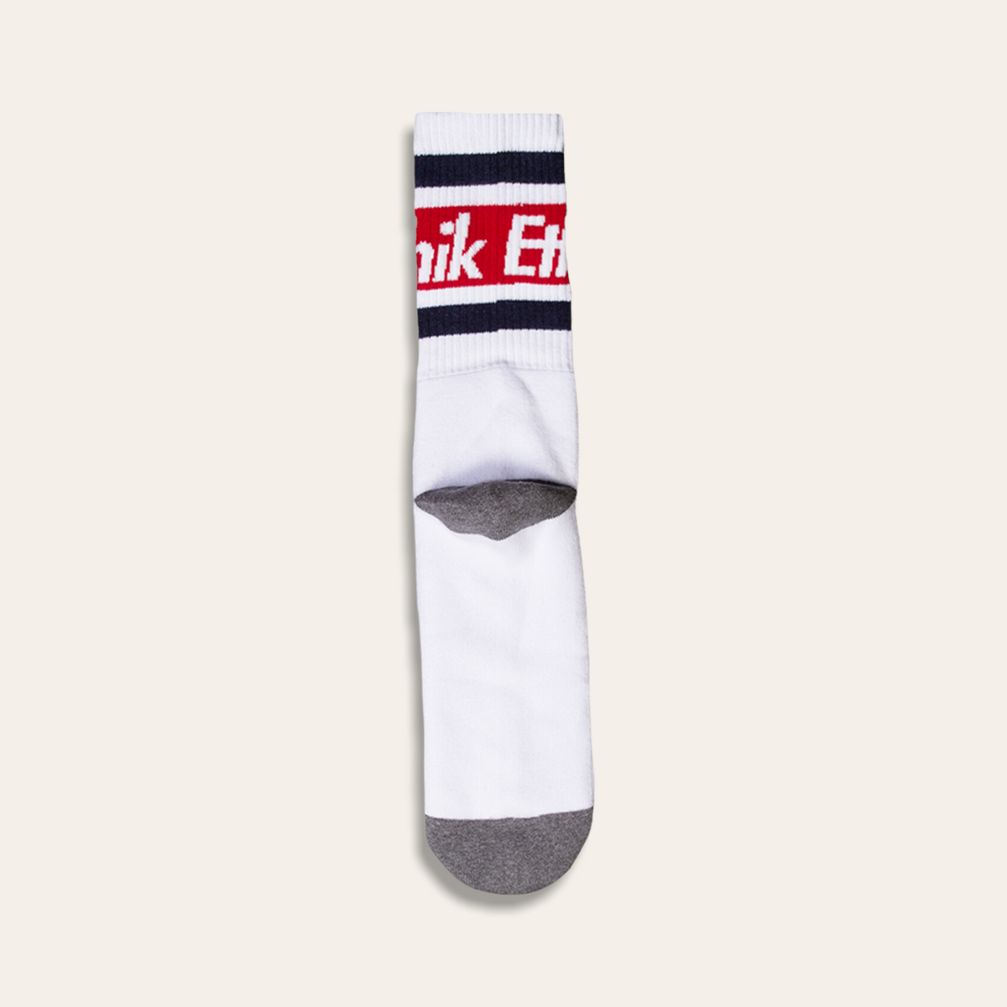 Maverick Crew Sock | White