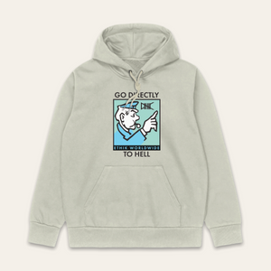
            
                Load image into Gallery viewer, Go To Hell Hoodie | Sand
            
        