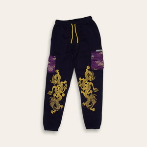 Women's Kimono Dragon Sweatpants