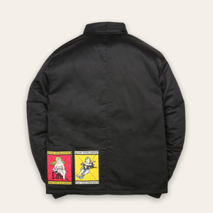 
            
                Load image into Gallery viewer, Tarot Card Chore Coat | Black
            
        