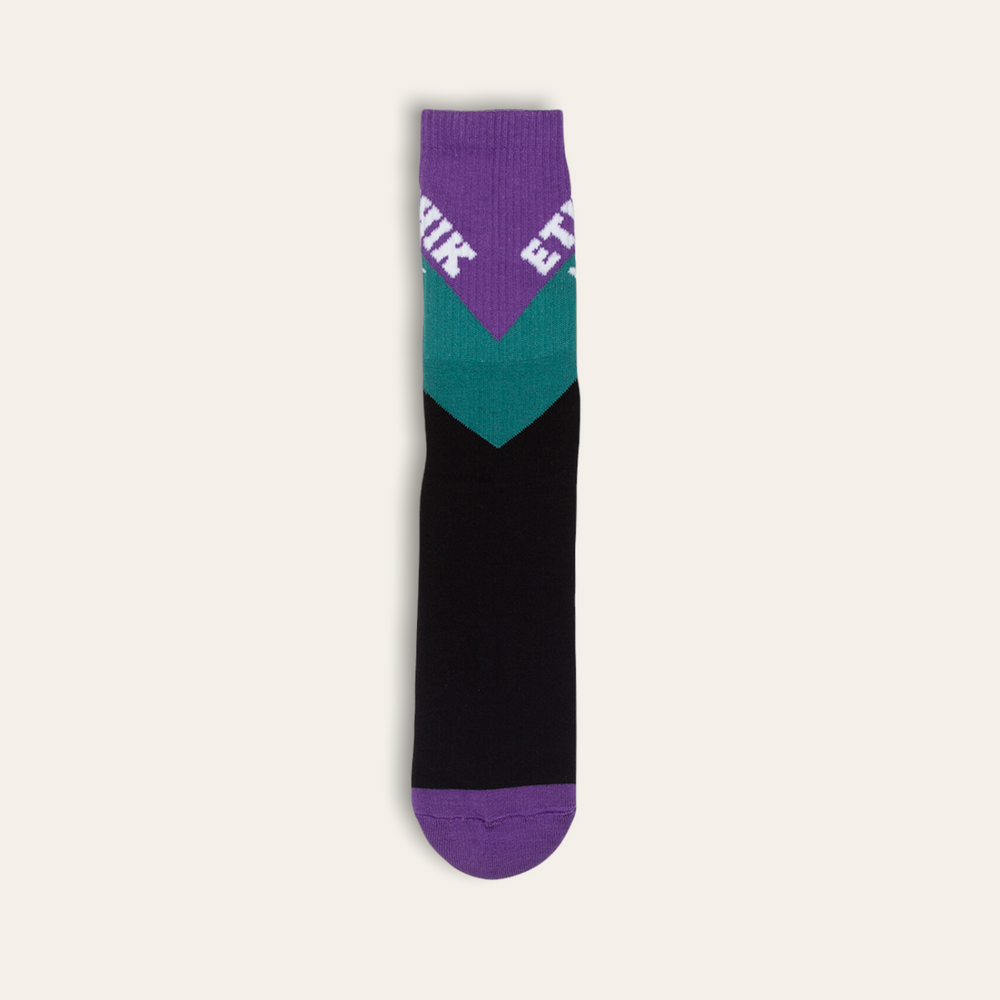 
            
                Load image into Gallery viewer, Varsity Slashed Crew Sock
            
        