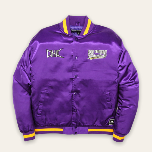 World Champs Bomber Jacket | Purple