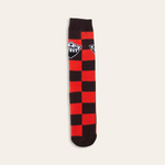 Astoria Crew Socks |  Red