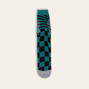 
            
                Load image into Gallery viewer, Racing Crew Sock | Teal
            
        