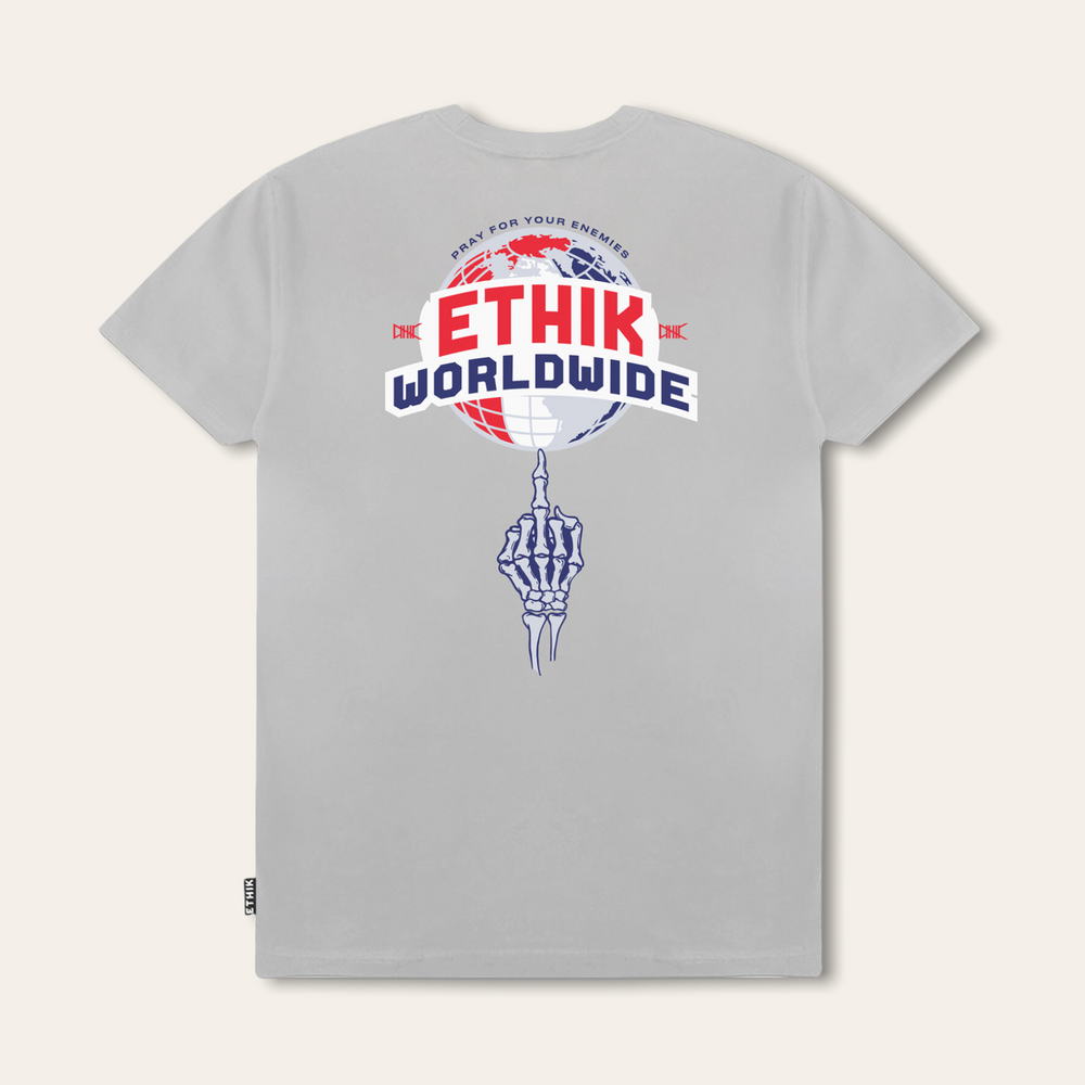 
            
                Load image into Gallery viewer, Globetrotters Tee  | Grey
            
        