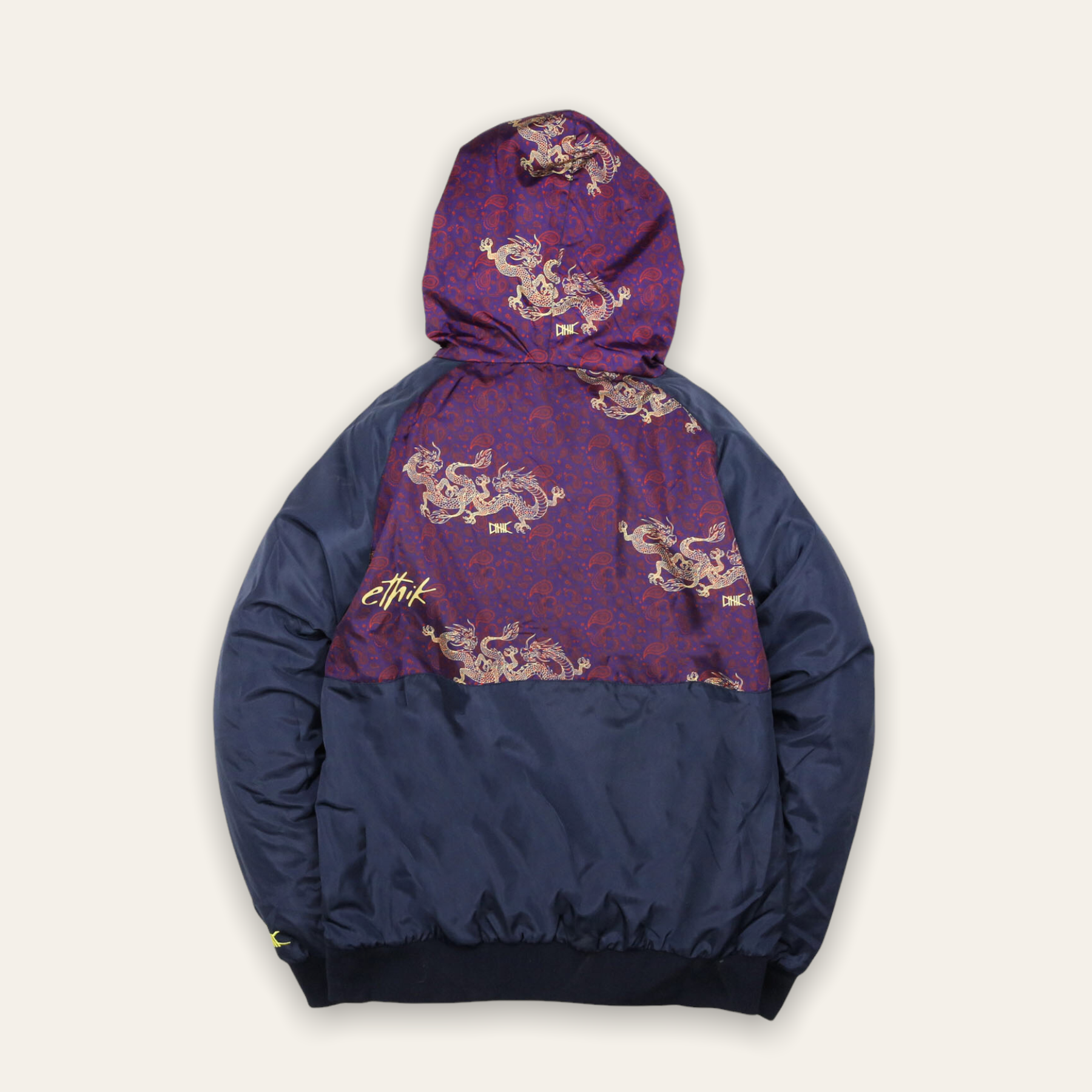 Women's Kimono Dragon Windbreaker | Purple